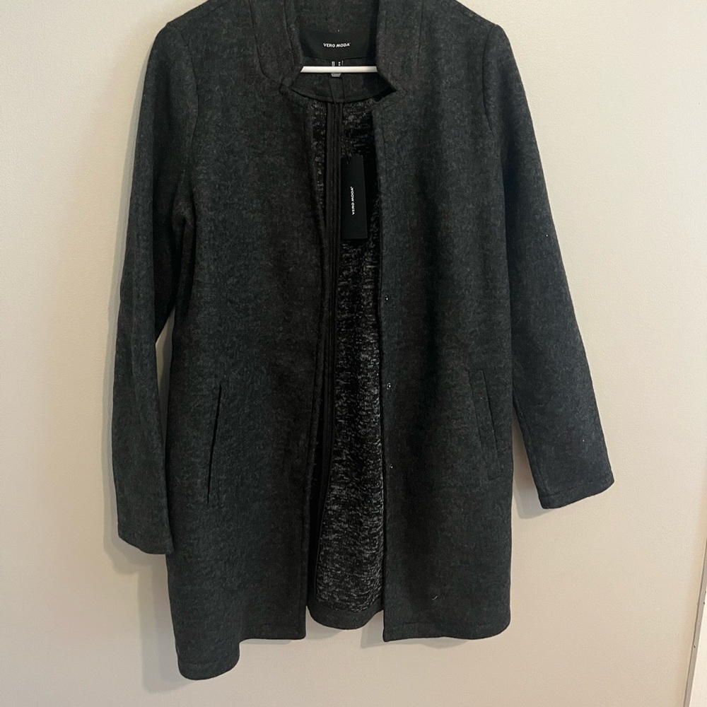 Charcoal grey coat